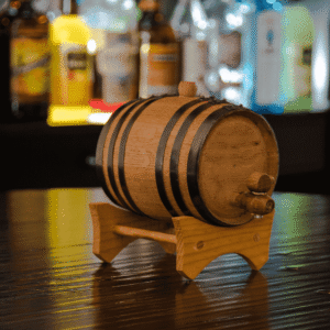 1 Liter Oak Aging Barrel For Sale – Distillery Grade