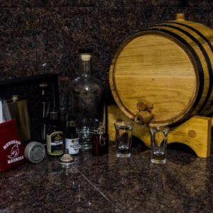 10 Liter Gold Barrel Gift Package