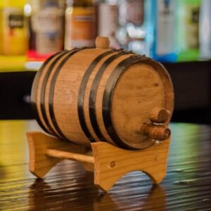 1 Liter (.25 gallons) Whiskey Infused