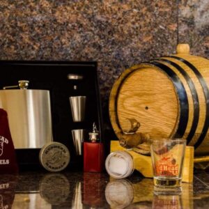 2 Liter Bronze Barrel Gift Package