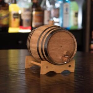 2 Liter (.5 gallons) Tequila Infused Barrel