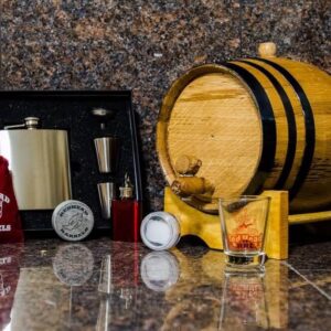 3 Liter Bronze Barrel Gift Package