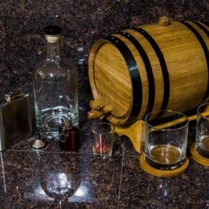 3 Liter Silver Barrel Gift Package