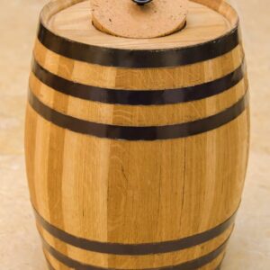 5 Liter Whiskey Barrel Canister