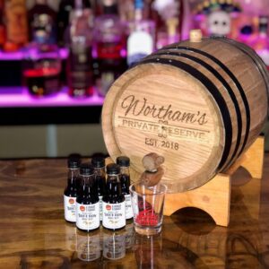 5 Liter (1.25 gallons) Bourbon Liquor Flavoring Kit