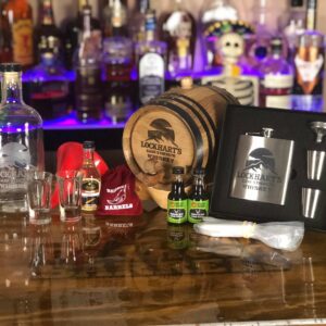 2 Liter Gold Barrel Gift Package