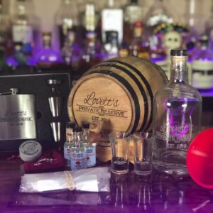 3 Liter Gold Barrel Gift Package