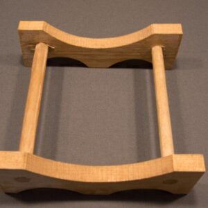 Oak Barrel Cradle Stand