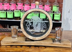 Canteen Oak Aging Barrel – Executive Bourbon Decanter – Limited Edition